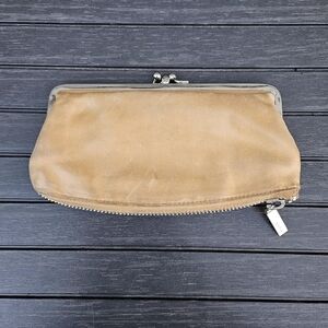 HOBO International Millie Clutch Wallet  Soft Leather Kiss Lock Clutch Purse